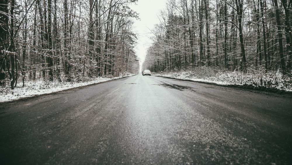 Hielo en la carretera | Foto: Pexels.com