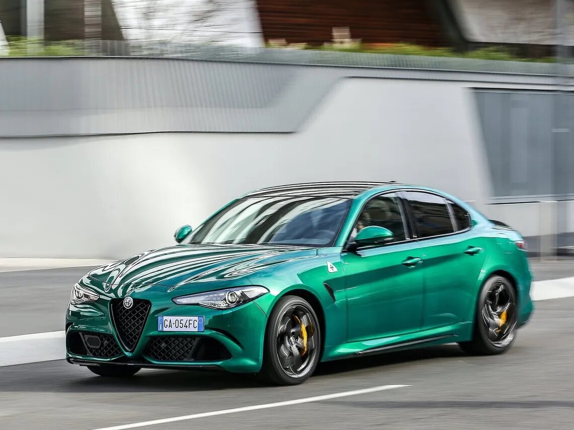 Alfa Romeo Giulia Quadrifoglio Verde Lego Alfa Romeo Giulia